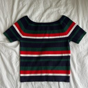 Pacsun, LA Hearts striped cropped sweater